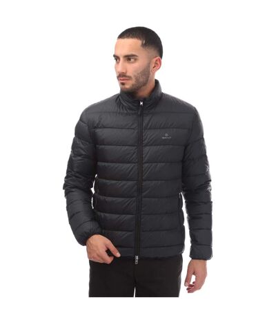 Mens Lightweight Down Jacket Black Gant