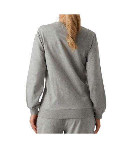 Sweat de Grossesse Gris Femme Mamalicious 20018951 - L