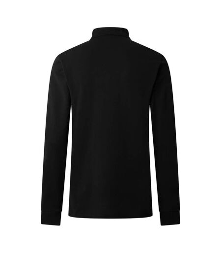Mens Deresolo222 Slim Polo Shirt Black Hugo