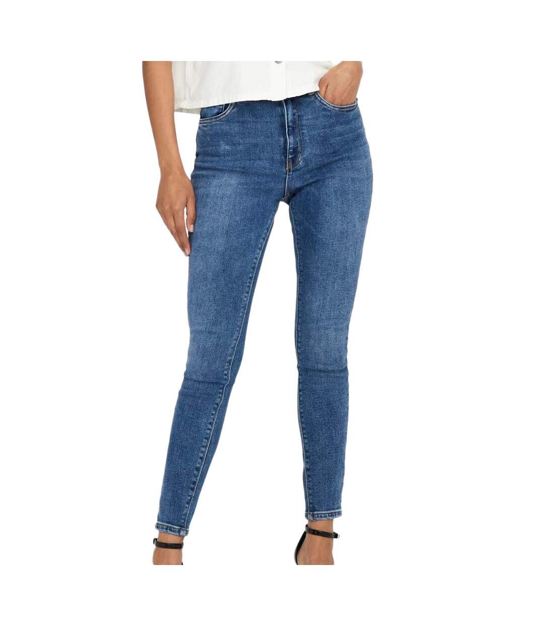 Jean Skinny Bleu Femme Only Mila - W25-L32-1