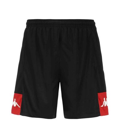 Short noir/rouge homme kappa daggo - s