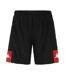 Short noir/rouge homme kappa daggo - s-1