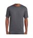 Mens heavy cotton t-shirt tweed Gildan