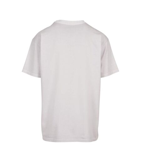 T-shirt Motif/style Délavé À L'acide Homme Lilas Clair Build Your Brand