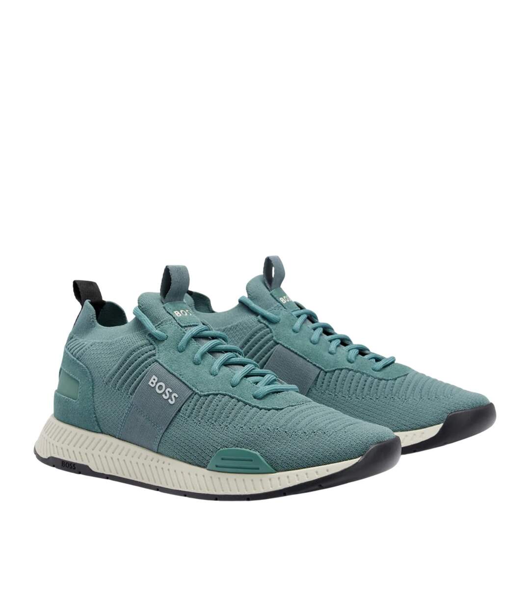 Baskets Titanium Homme Vert Boss-1