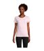 T-shirt Pioneer Femme Rose Pâle SOLS-1