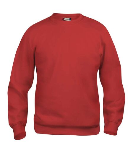 Sweat basic adulte rouge Clique