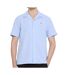 Chemises mc Bleu Homme Tommy Hilfiger Tjm Linen Blend Camp DM0DM18963-MU° - 3XL-1