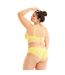 Soutien-gorge grand maintien jaune Eole