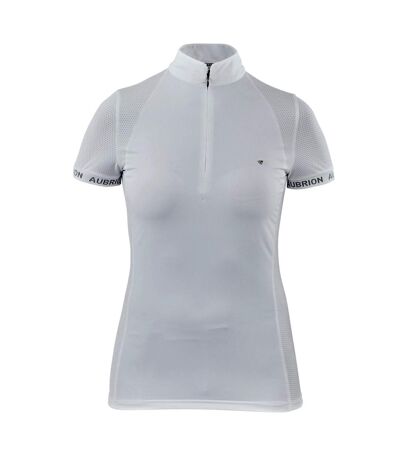 Aubrion Womens/Ladies Newbel Show Shirt (White) - UTER1999