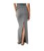 Jupe Longue Femme Gris Jack Wills-3