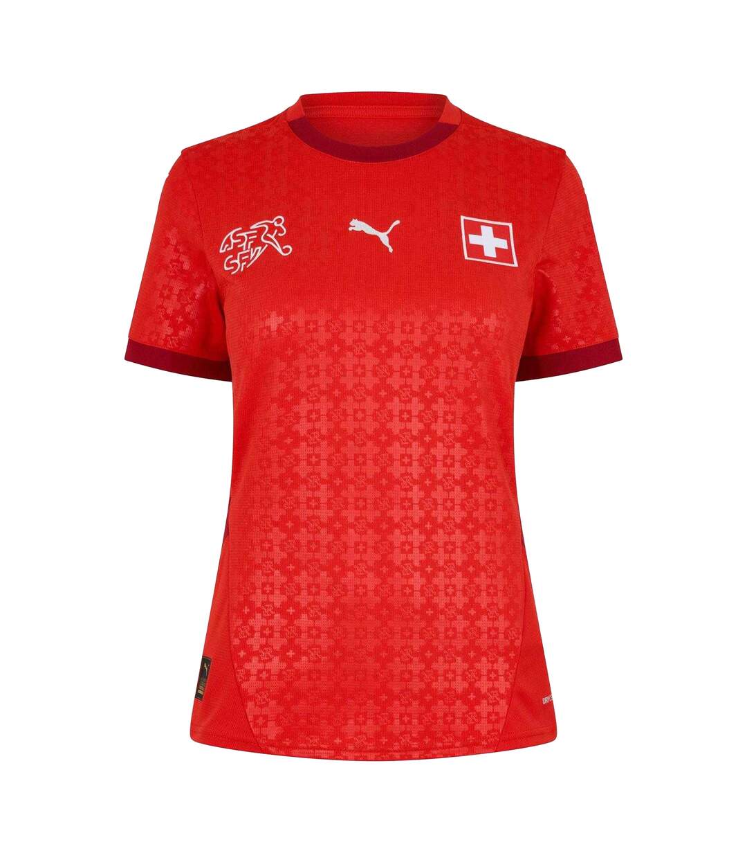 Maillot Domicile Motif/style Puma Femme Rouge Switzerland-2