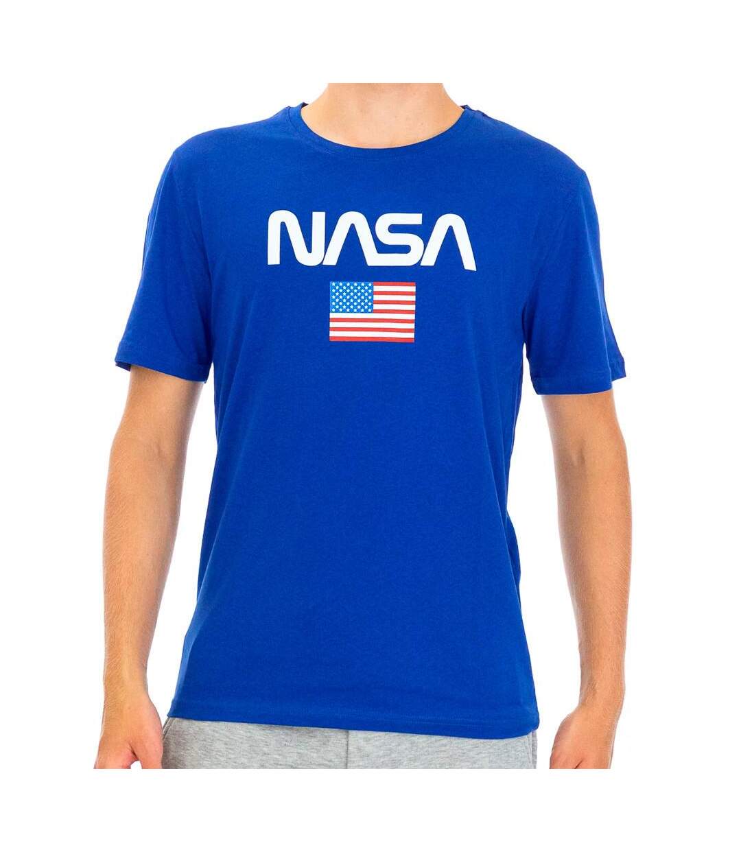 T-Shirt Bleu Homme Nasa 40T - S