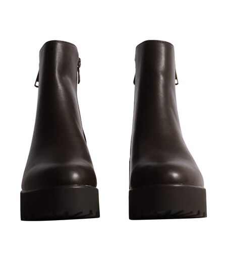 Bottines à Zip Super Mode