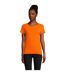T-shirt Pioneer Femme Orange SOLS-1
