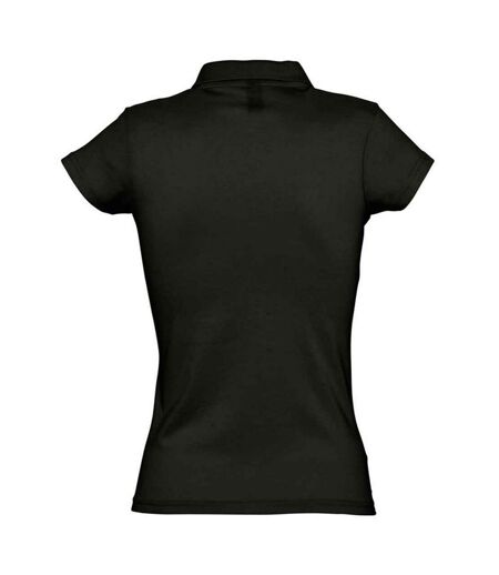 Polo Prescott Femme Noir SOLS