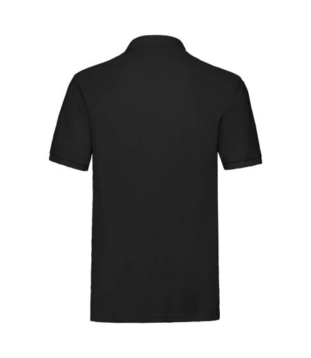 Polo Premium Adulte Noir Fruit Of The Loom