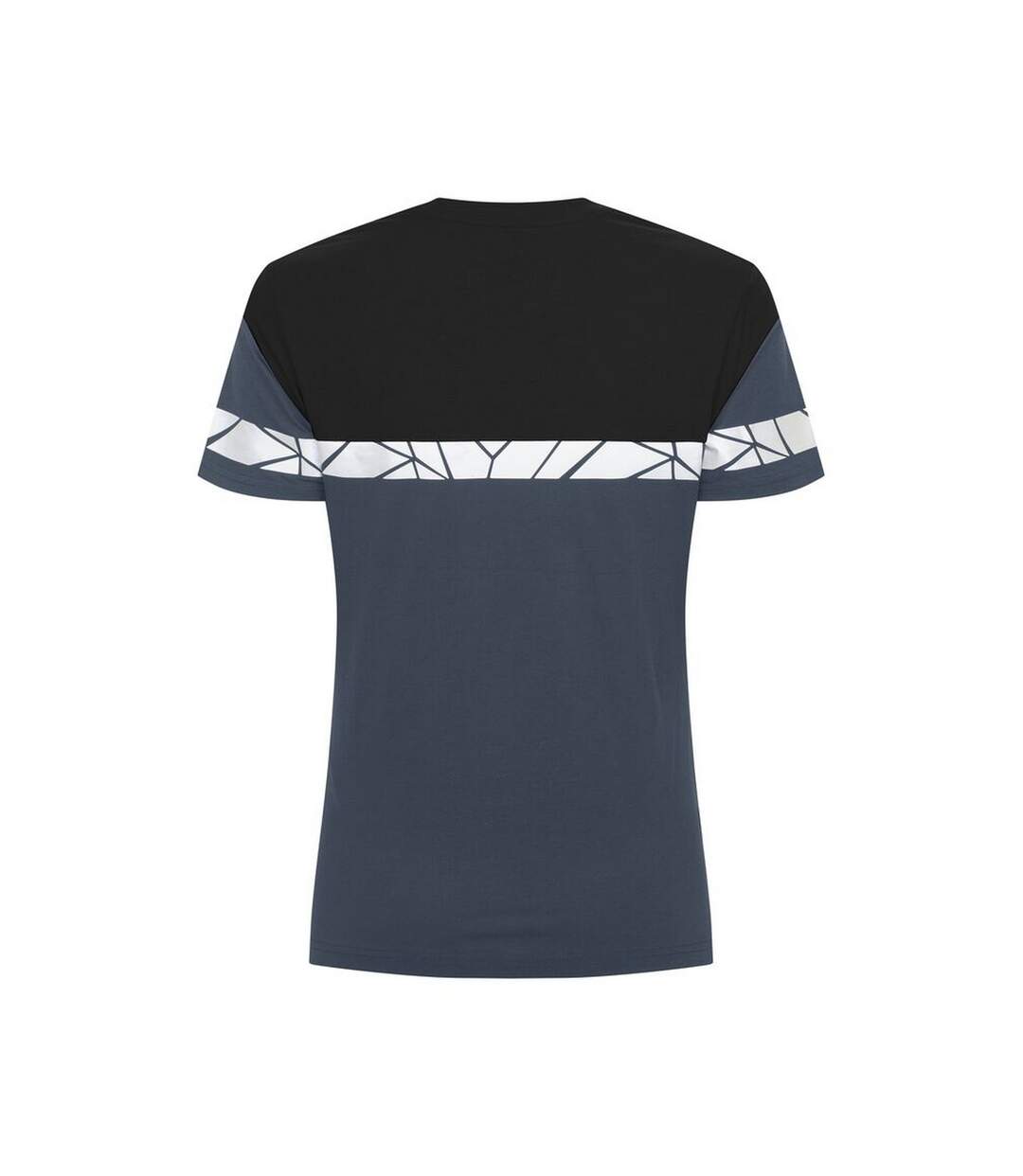 Womens/ladies Progression Hi-vis T-shirt Navy Black Projob-2