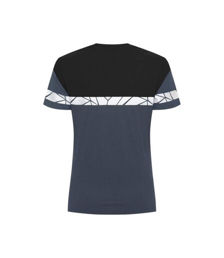 Womens/ladies Progression Hi-vis T-shirt Navy Black Projob