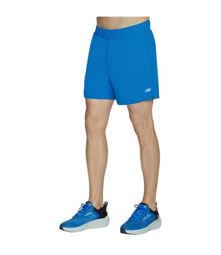 Mens Performance Mesh Shorts Blue Green Skechers