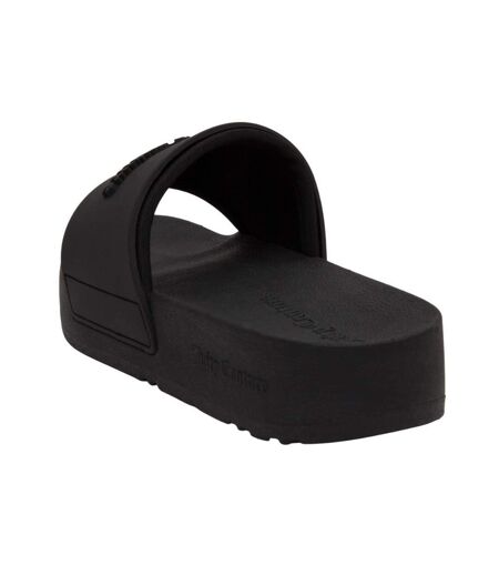 Womens/ladies breanna stacked sliders black Juicy Couture