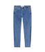 Womens/ladies High Rise Skinny Jeans Mid Blue Calvin Klein-2