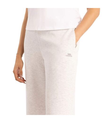 Pantalon De Jogging Uni À Taille Élastiquée Sollas Femme Gris Chiné Trespass
