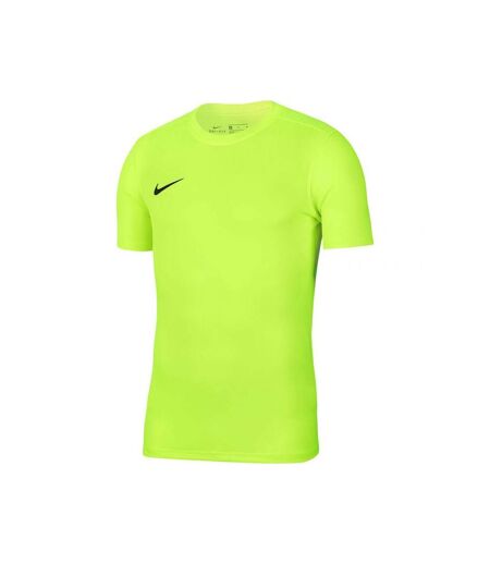 T-shirt Manches Courtes Dry Park Adulte Vert Citron Nike