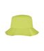 Flexfit Unisex Adult Twill Bucket Hat (Green Glow)