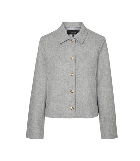 Veste gris femme vero moda fortunesofia
