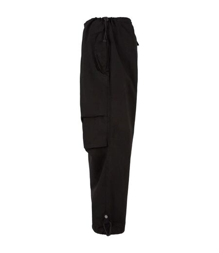 Pantalon Motif/style Parachute Femme Noir Urban Classics