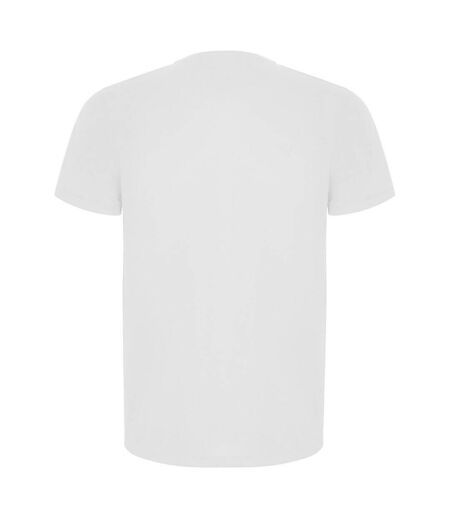 Mens Imola Short-sleeved Sports T-shirt White Roly