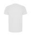 Mens Imola Short-sleeved Sports T-shirt White Roly-2