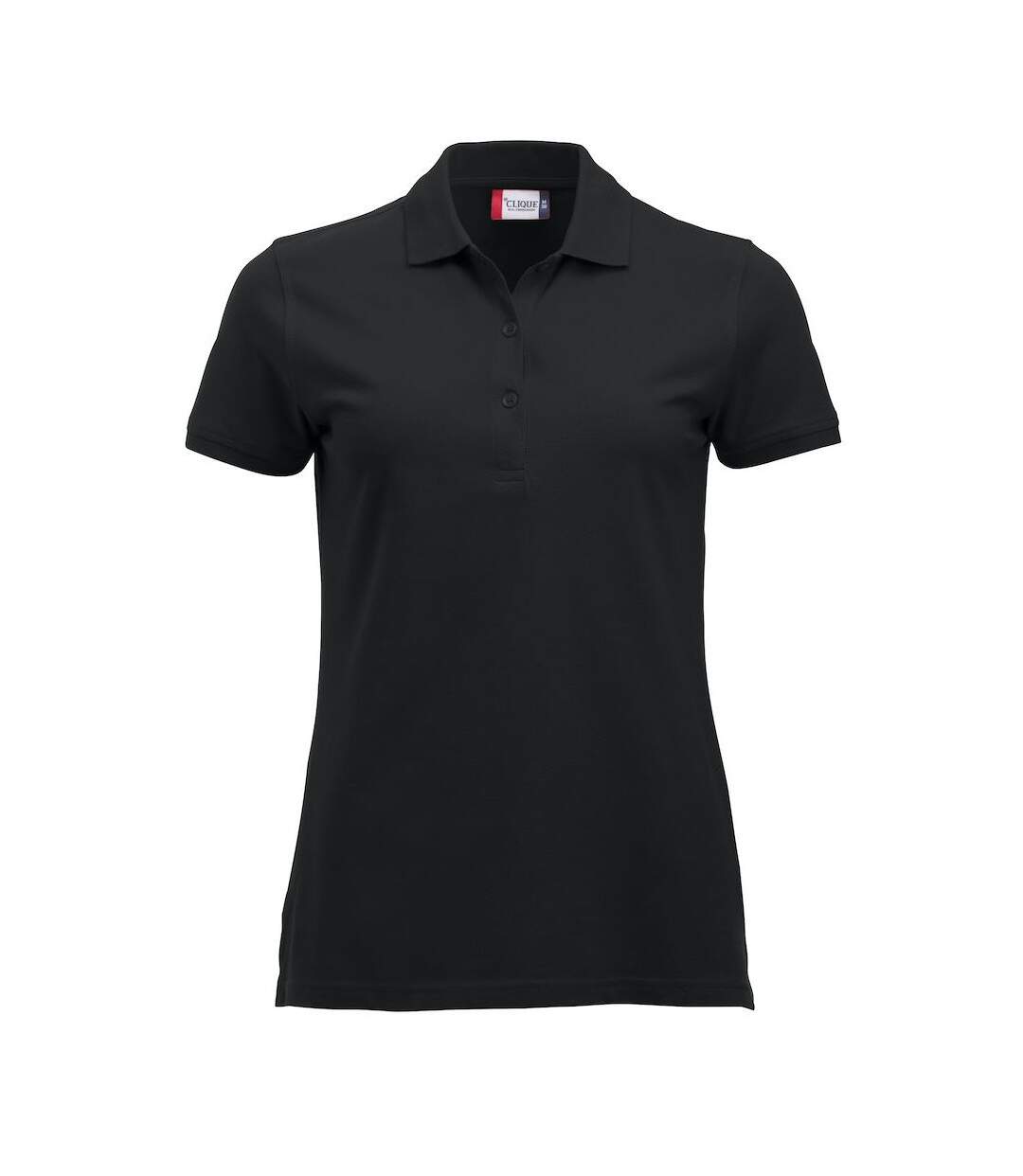 Polo marion femme noir Clique