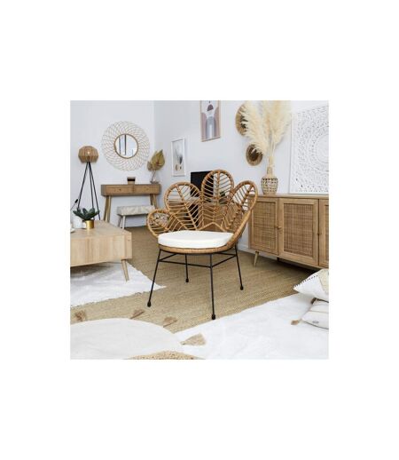 Fauteuil Design Honolulu 91cm Naturel