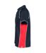 Polo performance hommes bleu marine / rouge / blanc Finden and Hales Finden and Hales