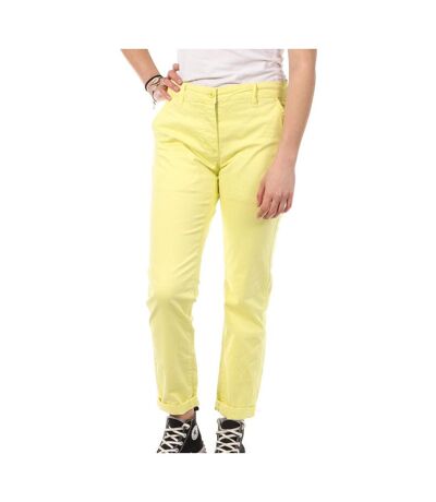 Pantalon Chino Jaune Femme Joseph In Pia - 36