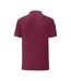 Fruit Of The Loom Mens Tailored Poly/Cotton Piqu Polo Shirt (Burgundy)