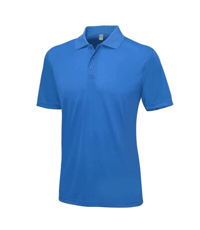 AWDis Just Cool Mens Smooth Short Sleeve Polo Shirt (Royal Blue)