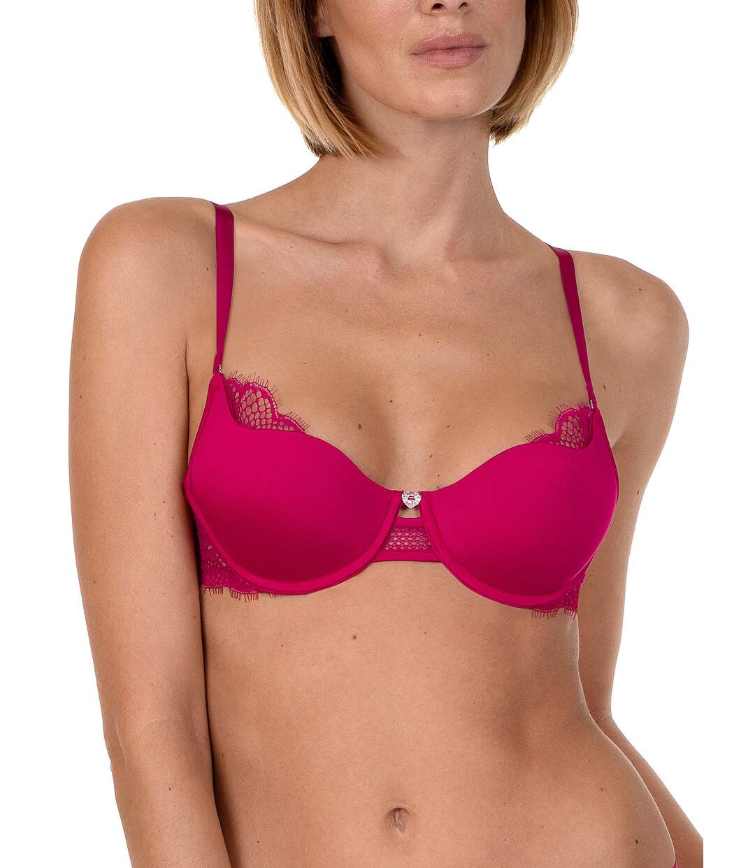 Soutien-gorge préformé Tender Love rose Lisca-1