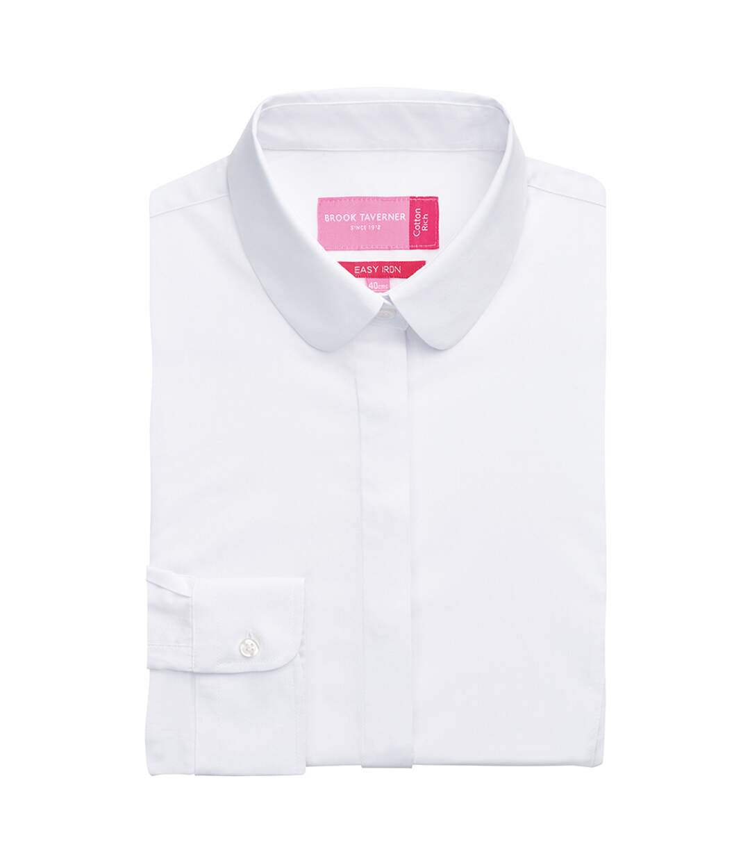 Chemise manches longues femmes blanc Brook-2