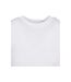 T-shirt Court Motif/style Côtelé Femme Blanc Urban Classics-4
