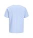 T-Shirt bleu pastel homme jack & jones hurban-2
