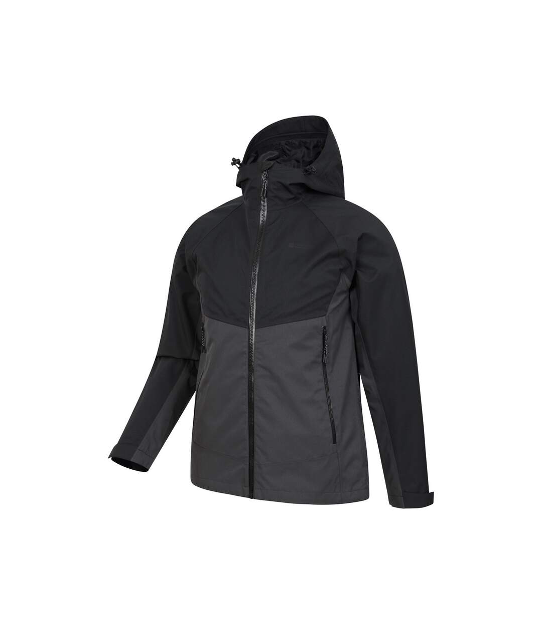 Mens Verge Extreme Waterproof Jacket Black Mountain Warehouse-4