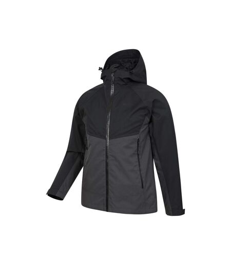 Mens Verge Extreme Waterproof Jacket Black Mountain Warehouse