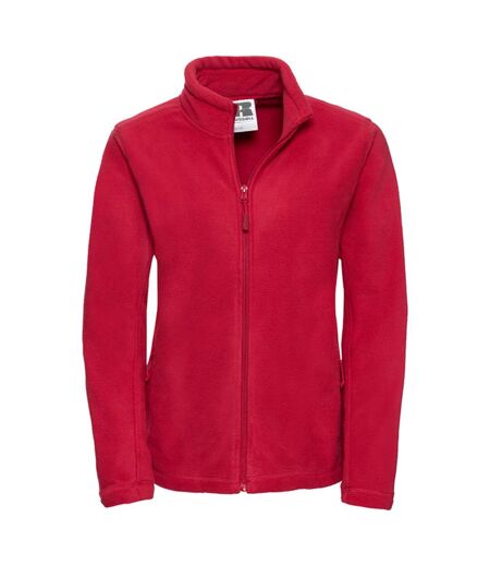 Veste Polaire Extérieur Femme Rouge Classique Russell