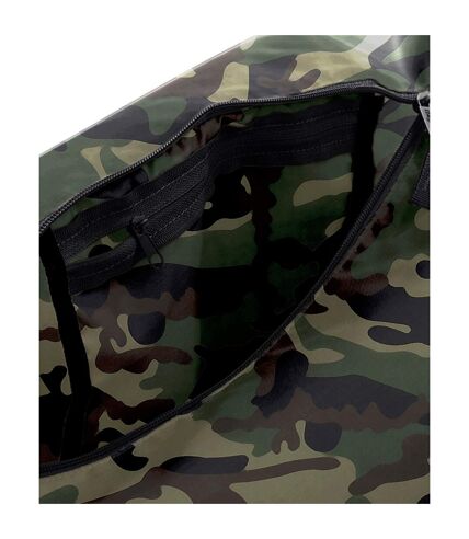 Camo packaway duffle bag one size jungle camo/black Bagbase