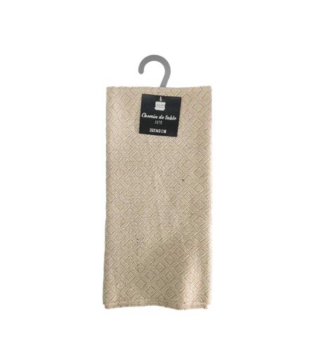 Chemin de Table en Jute Danity 35x140cm Beige