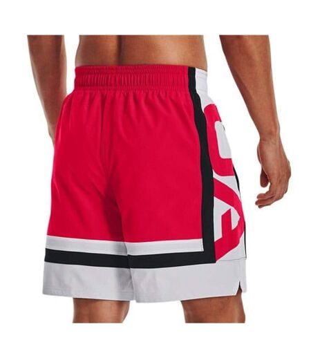 Short baseline homme rouge Under Armour