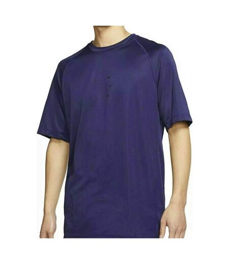 T-shirt de Running Bleu Foncé Homme Nike Knit